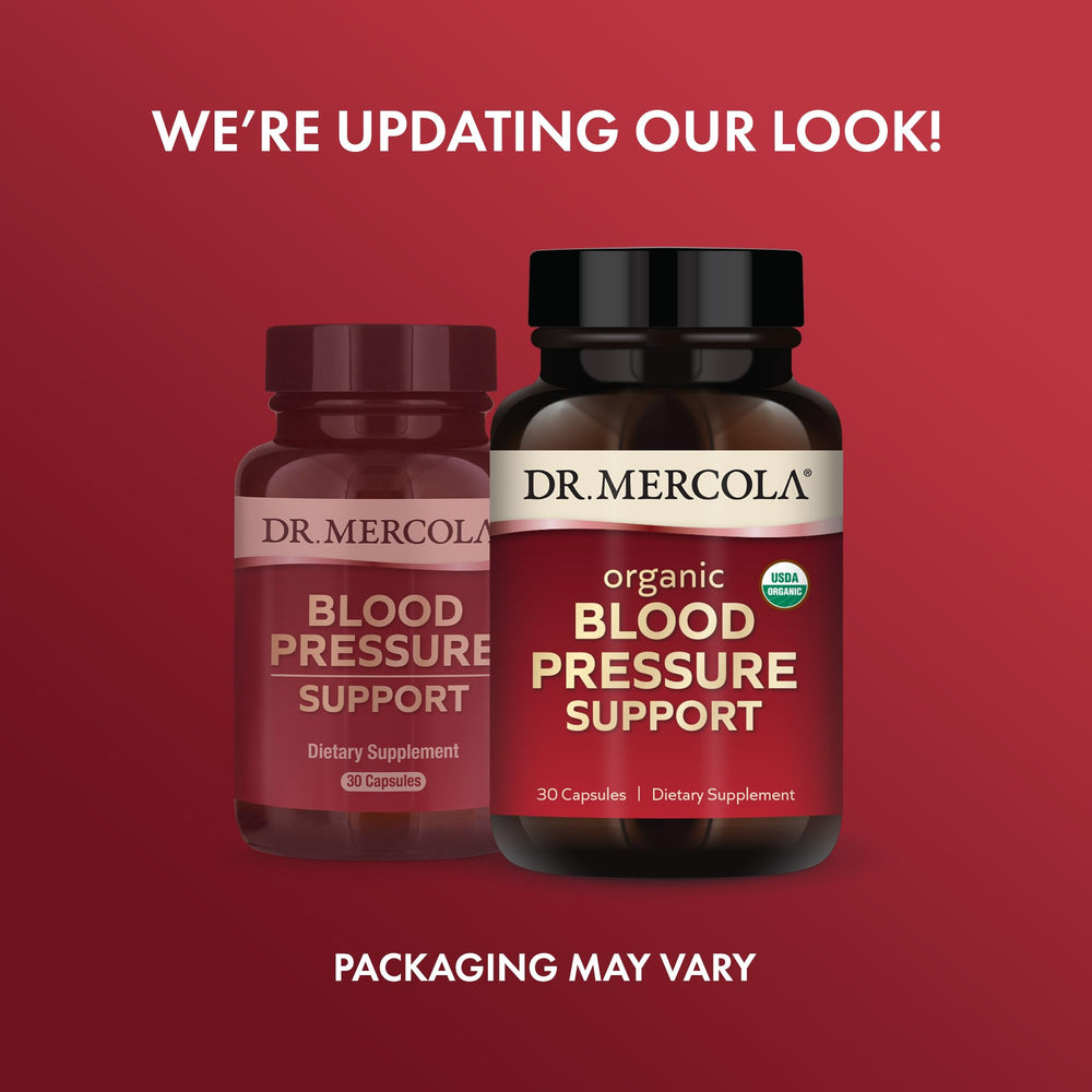 Blood Pressure Support - Dr. Mercola Premium Supplements - 30 Capsules (1 Month Supply)
