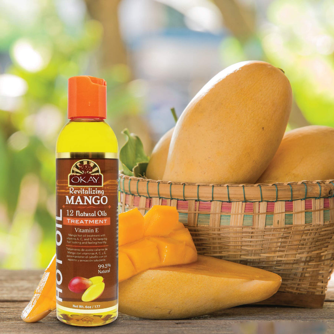 Hot Oil for Treatment, Mango, 6 Ounce