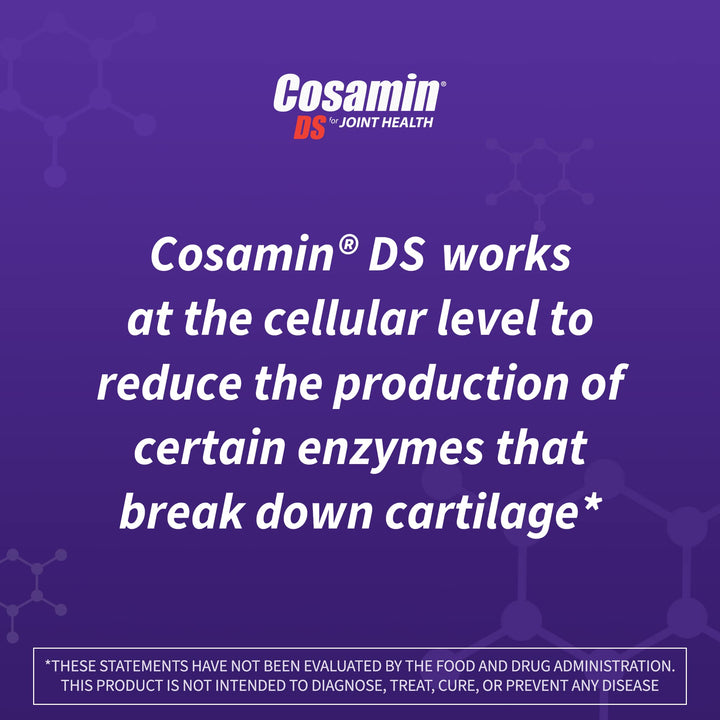 Cosamin DS #1 Researched Glucosamine & Chondroitin Joint Health Supplement, 60 Capsules