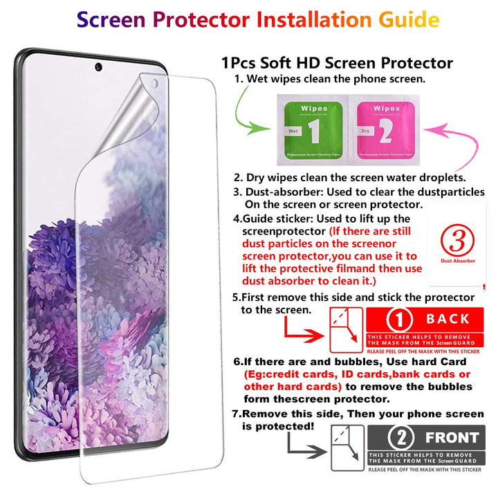 Compatible with Moto G Play 2021 Case,with HD Screen Protector,Shock-Absorption Flexible TPU Bumper Cove Soft Rubber Protective Case for Motorola Moto G Play 2021 (Black Brushed TPU)