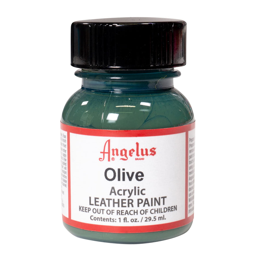 Acrylic Leather Paint, 1 Fl Oz (Pack of 1), Olive