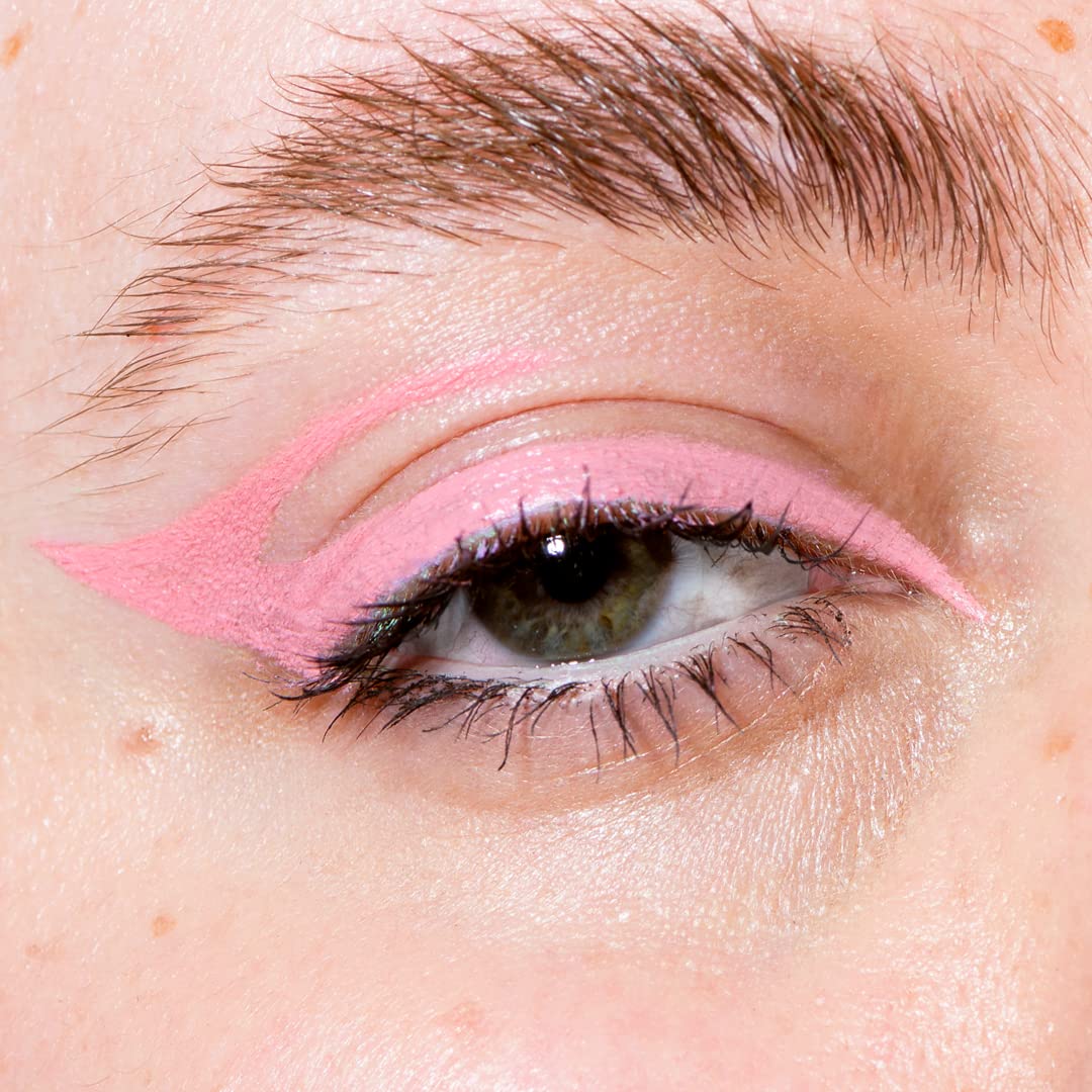 Beauty, Longwear Pastel Pink Eyeliner Pencil, Rose Quartz Pigmented Vibrant Color, Vitamin E + Coconut Oil, No-Skip Formula, Graphic Liner, Vegan & Cruelty Free