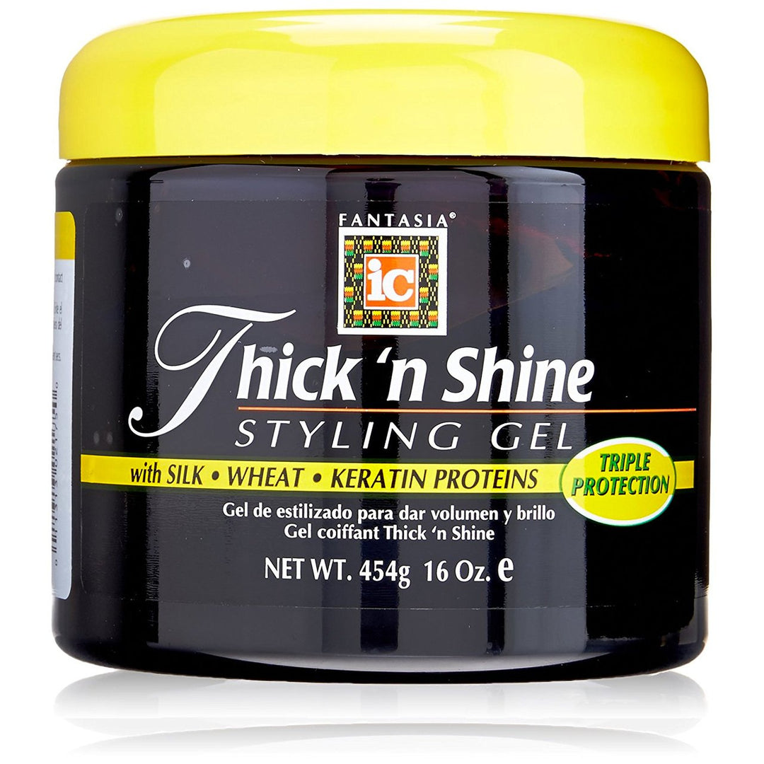 Thick N Shine Stay Styling Gel, 16 Ounce
