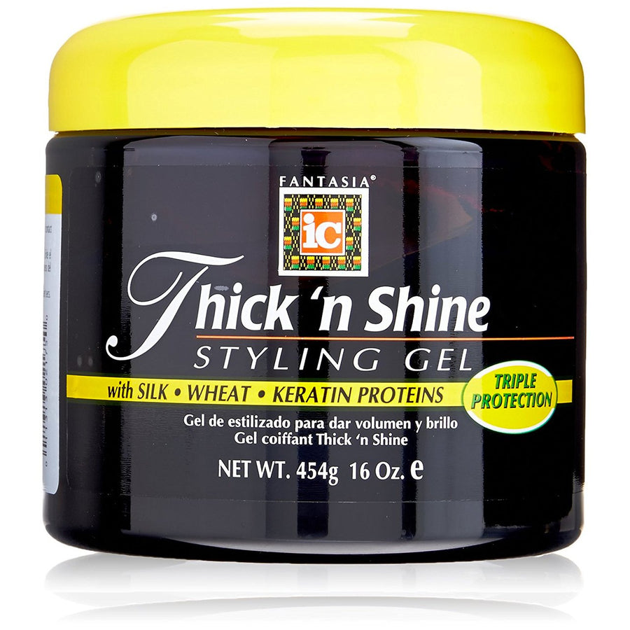 Thick N Shine Stay Styling Gel, 16 Ounce