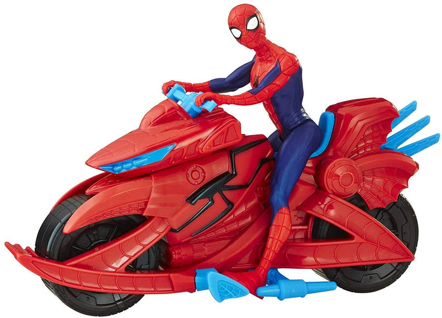 Spider-Man Figure with Cycle