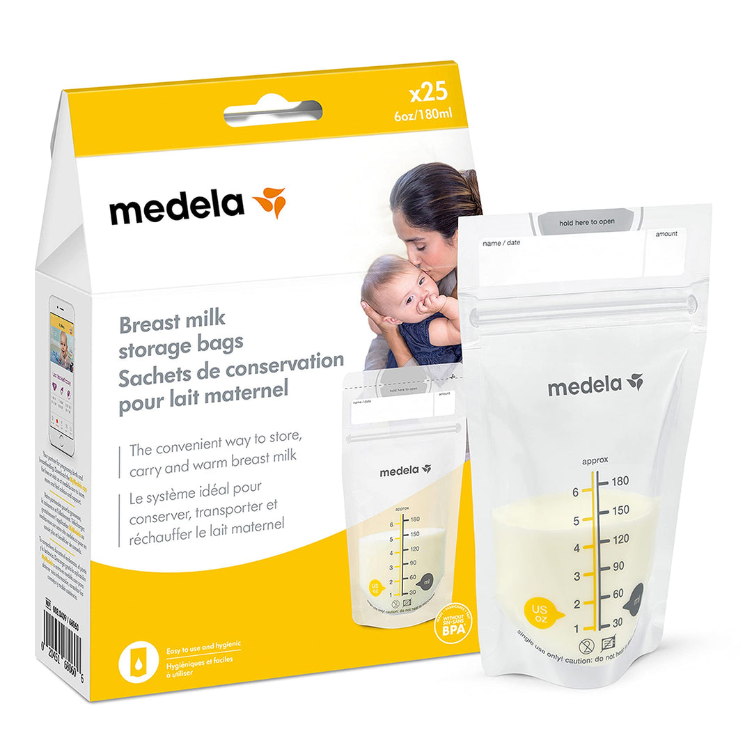 Breast Milk Storage Bags, 25 Count