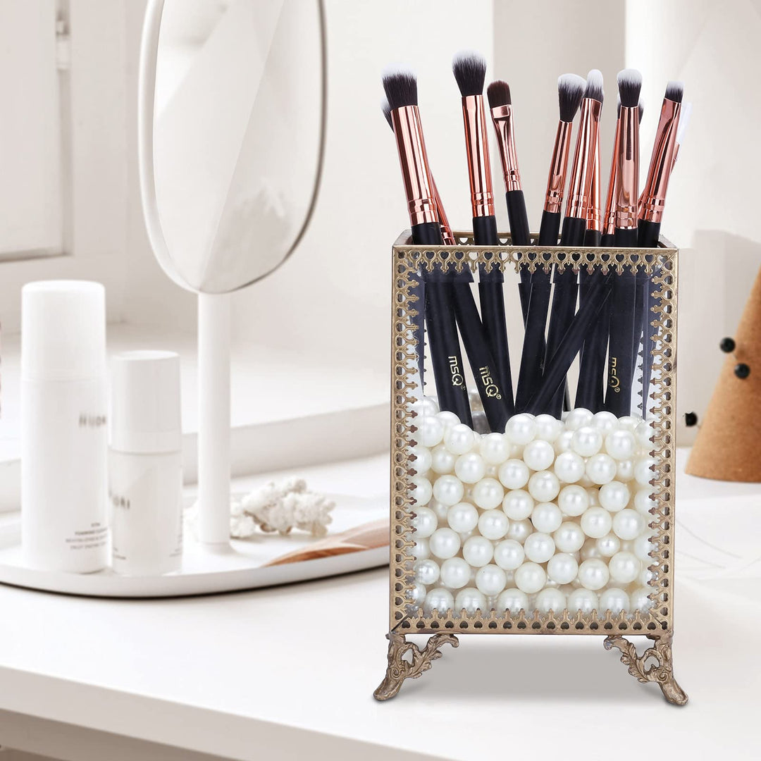 Eyeshadow Brushes 12pcs Rose Gold Eye Make Up Brush Set with Bag (PU Leather Pouch) Soft Natural Hairs for Eyeshadow, Eyebrow, Eyeliner, Blending, Best Gifts - Rose Gold