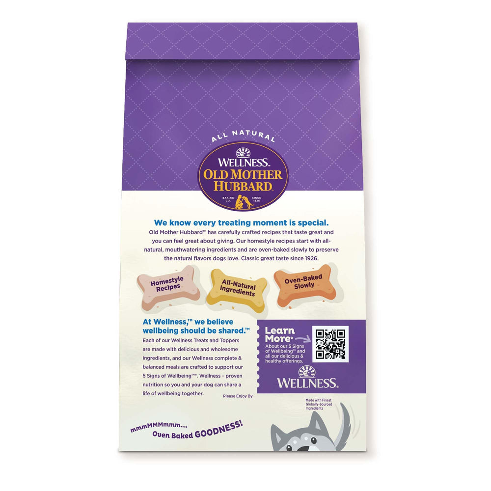 Wellness Original Mix Dog Biscuits, Natural, Training Treats, Four Flavors, Small Size, (20 Ounce Bag)
