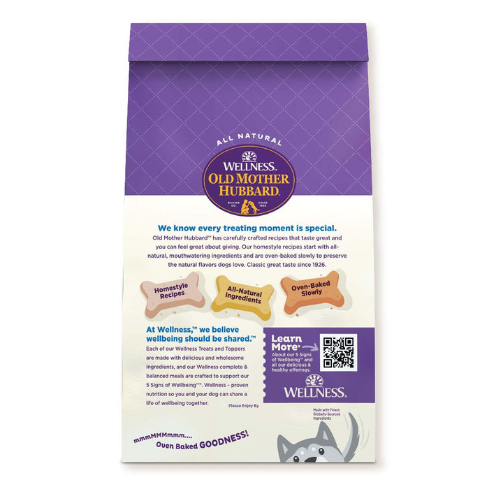 Wellness Original Mix Dog Biscuits, Natural, Training Treats, Four Flavors, Small Size, (20 Ounce Bag)