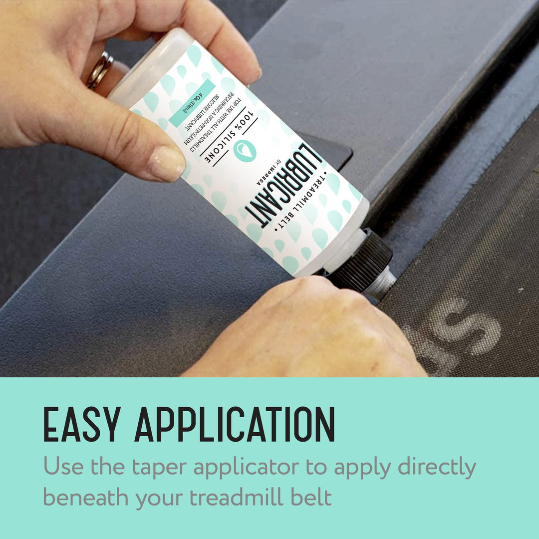 100% Silicone Treadmill Lubricant / Treadmill Lube - Easy to Apply Treadmill Belt Lubrication Oil - Made in The USA - by Impresa Products
