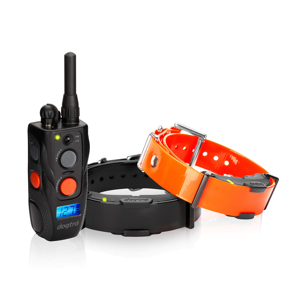 ARC 2-Dogs Remote Training Collar - 3/4 Mile Range, Waterproof, Rechargeable, Static Stimulation, Vibration, Audible Tone, Small, Medium, Large Dog Training E-Collar
