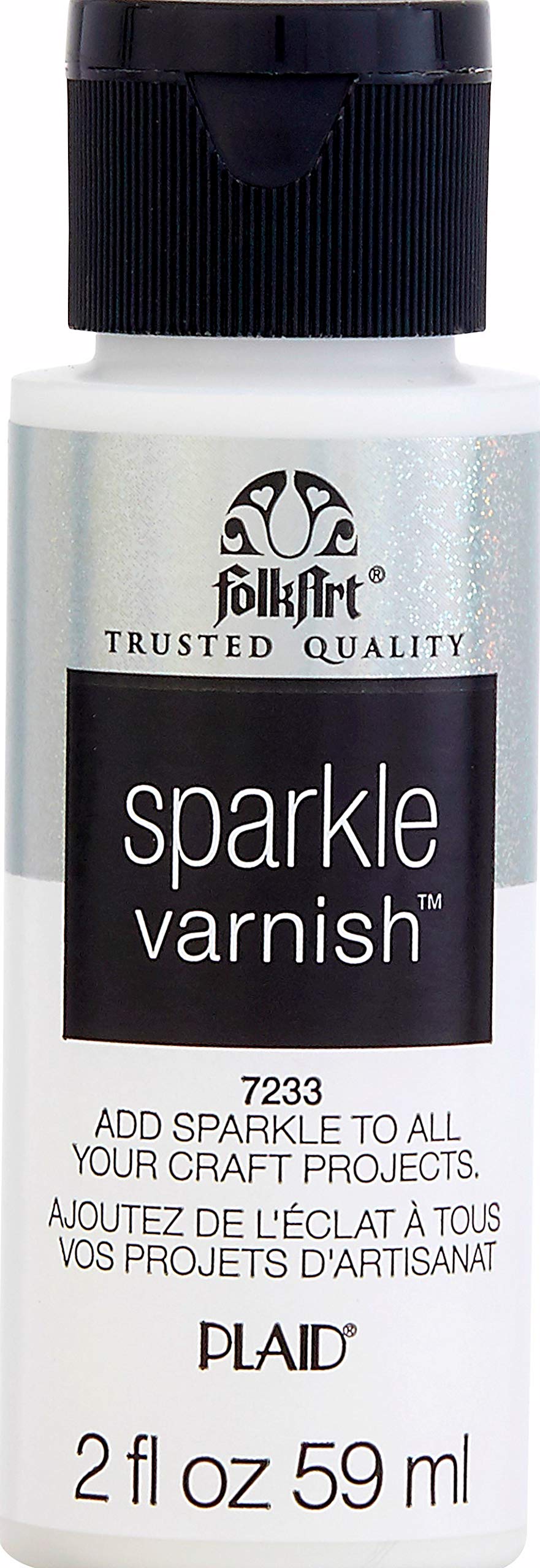 Acrylic Craft Paint Sparkle Varnish, 2 oz