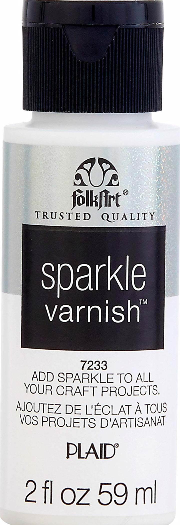 Acrylic Craft Paint Sparkle Varnish, 2 oz
