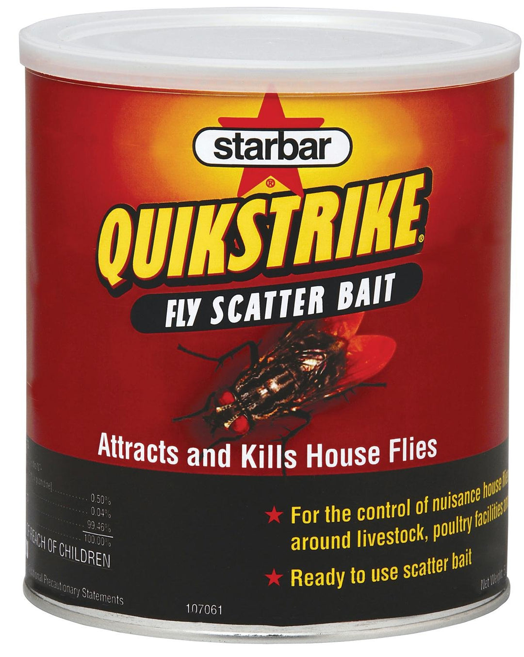 FARNAM Home and Garden 3006192 Quikstrike Fly Scatter Bait, 5-Pound