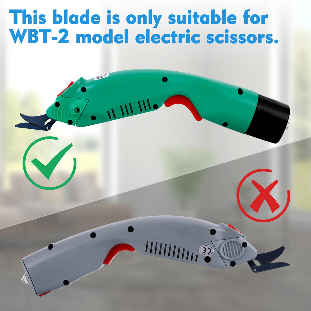 Sharp Blade Cutting Head for Wbt-2 Fabric Electric Scissors Cloth Cutter (Model A)