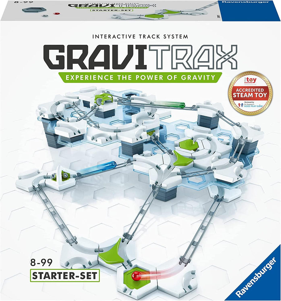 Gravitrax Starter Set Marble Run | STEAM Accredited Toy | Ideal for Kids Age 8 & Up | Perfect for Endless Indoor Family Activity | Ranked No.1 Marble Run System in the U.S.