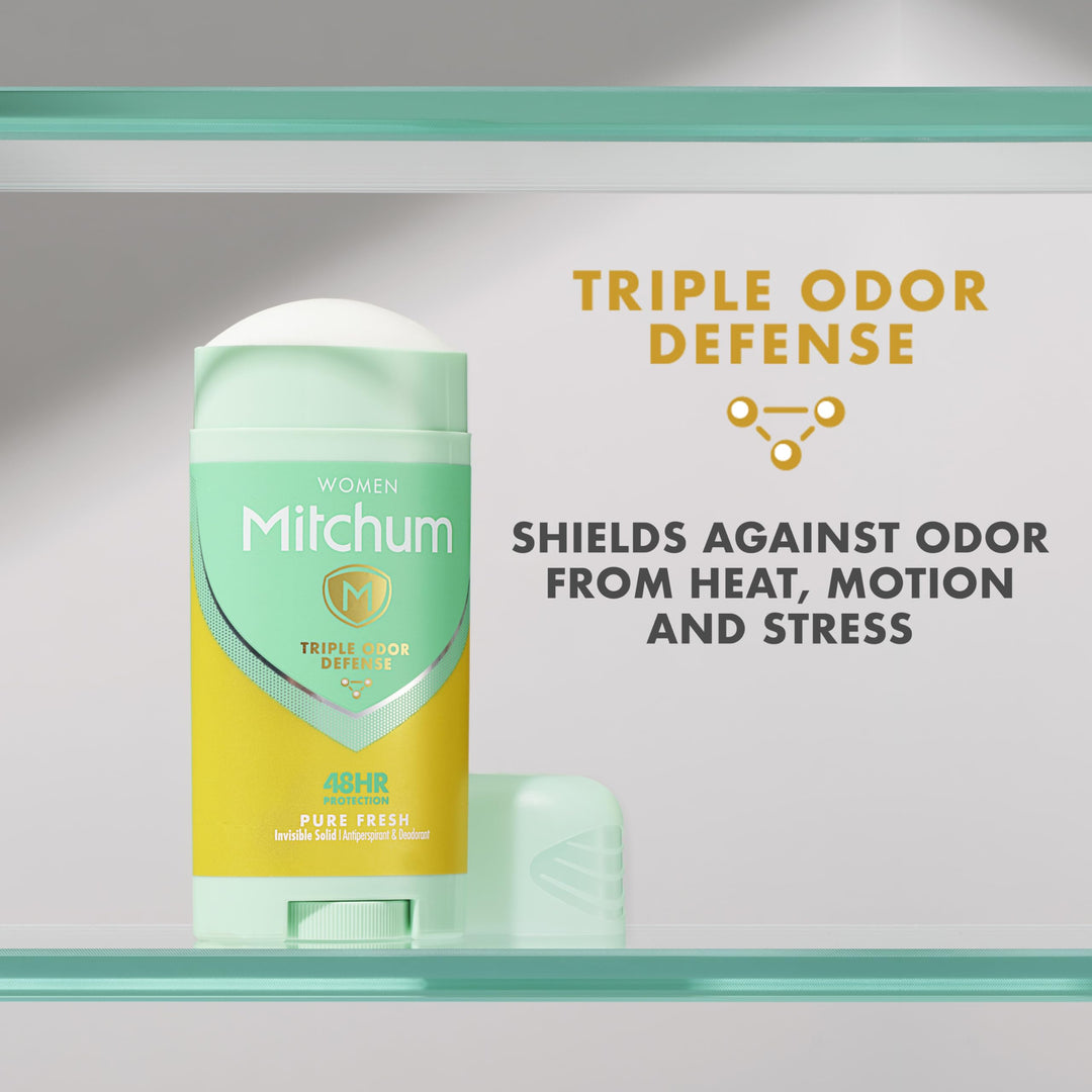 Advanced Control Anti-Perspirant & Deodorant, for Women, Invisible Solid, Pure Fresh, 2.7 oz