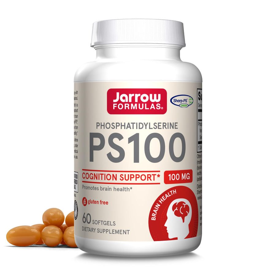 Formulas PS100 Phosphatidylserine 100 mg Non-GMO, Soy-Free - 60 Softgels