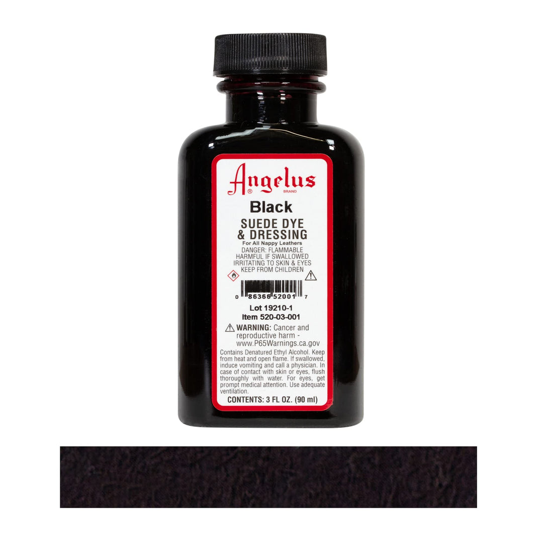 Brand Suede & Nubuck Dye & Dressing - Black, 3 fl oz