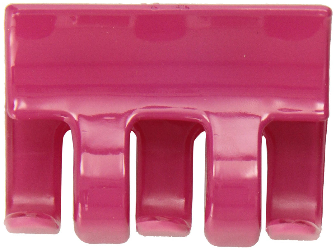 Hair Claw Floral And Abstracted Bright Color Painting
