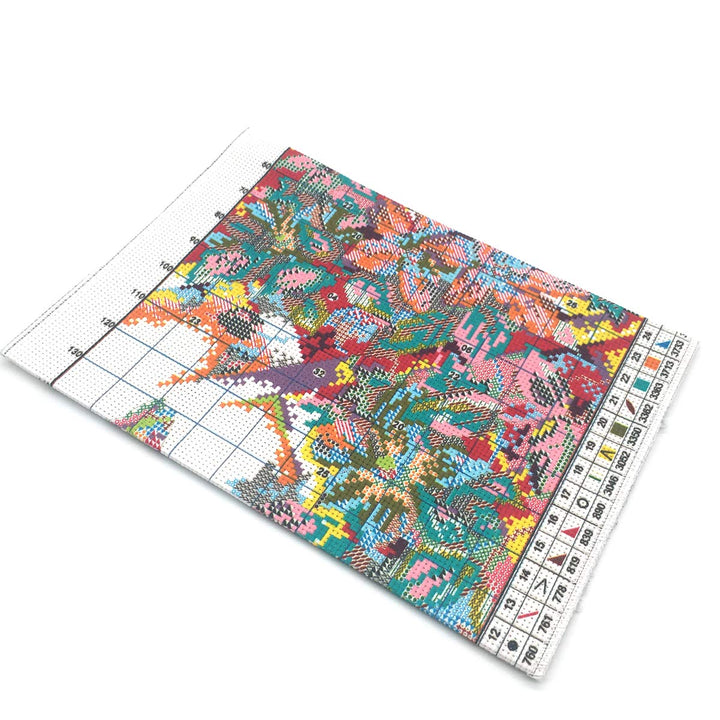 Cross Stitch Kits for Adults Full Range of Cross Stitching Needle Punch Embroidery Starter Kit Stamped Beginners for DIY 14CT 2 Strands - Starry Night of Van Gogh 18.1×13.8 inch