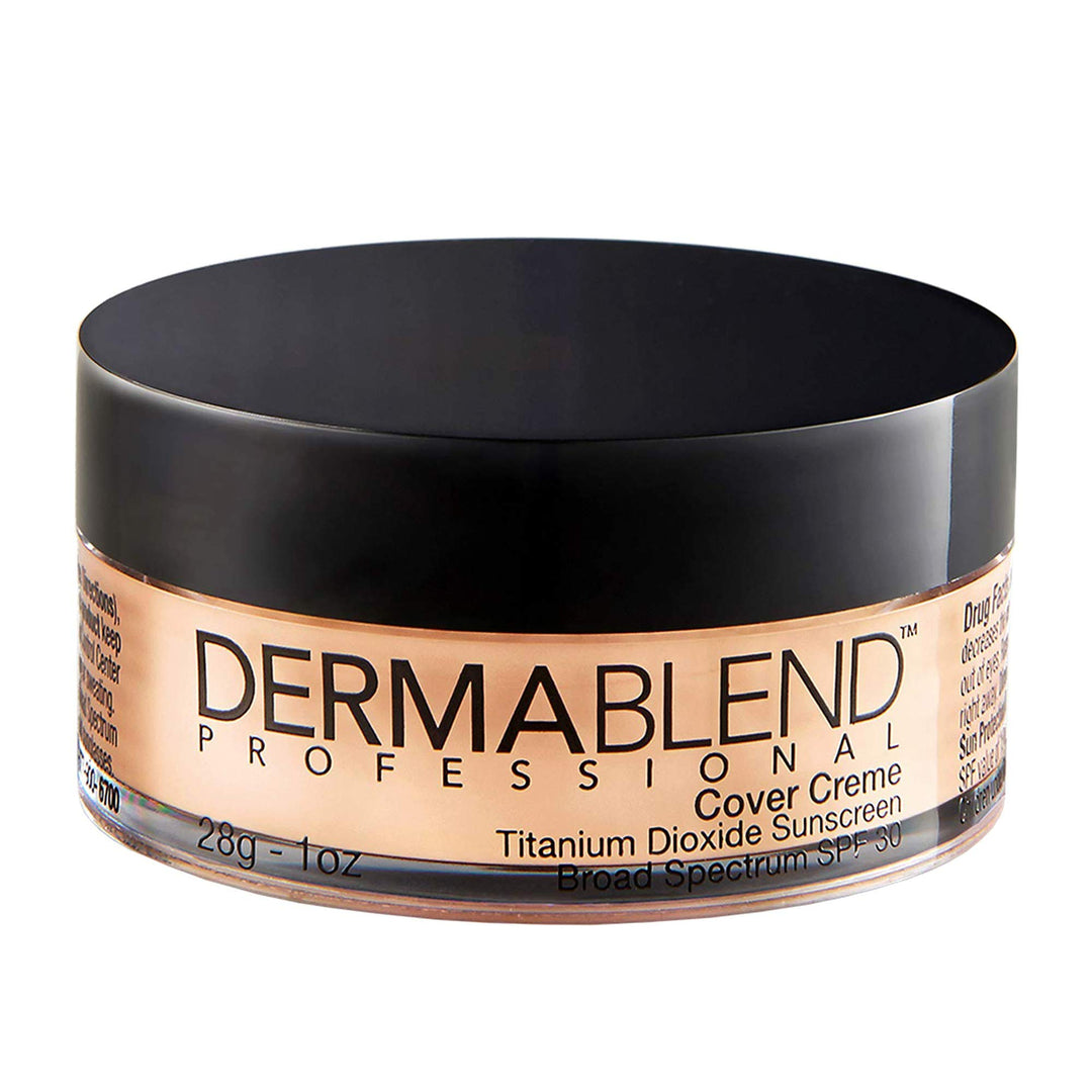 Cover Creme High Coverage Foundation with SPF 30, 10N Warm Ivory, 1 Oz.