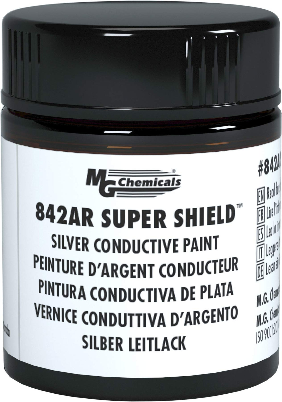 842AR-15ML Silver Print (Conductive Paint), 12 ml