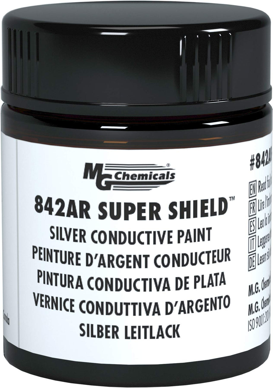 842AR-15ML Silver Print (Conductive Paint), 12 ml