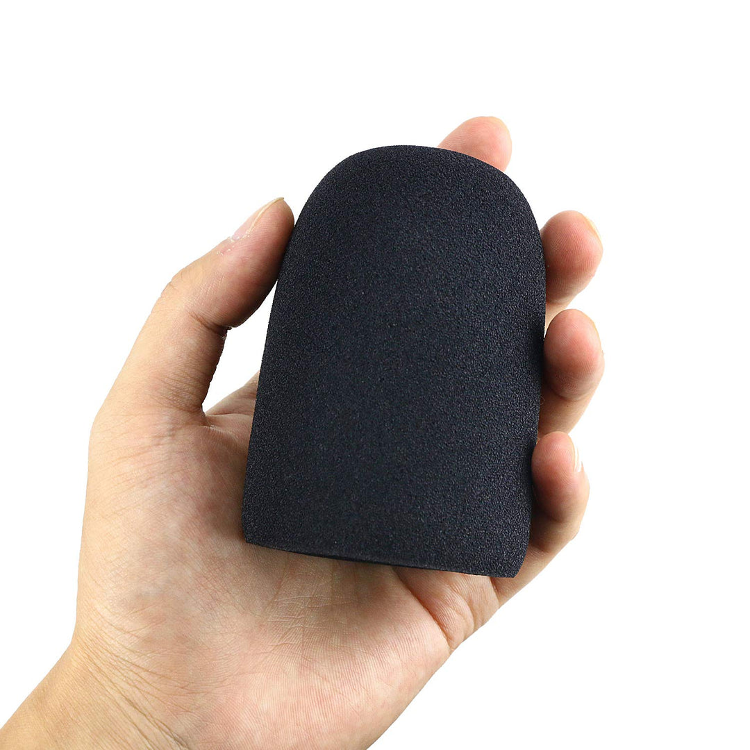 AT2020 Pop Filter Windscreen - Furry Windscreen/Fur Foam Wind Cover for Audio Technica Microphone AT2020+ AT2035 AT4040
