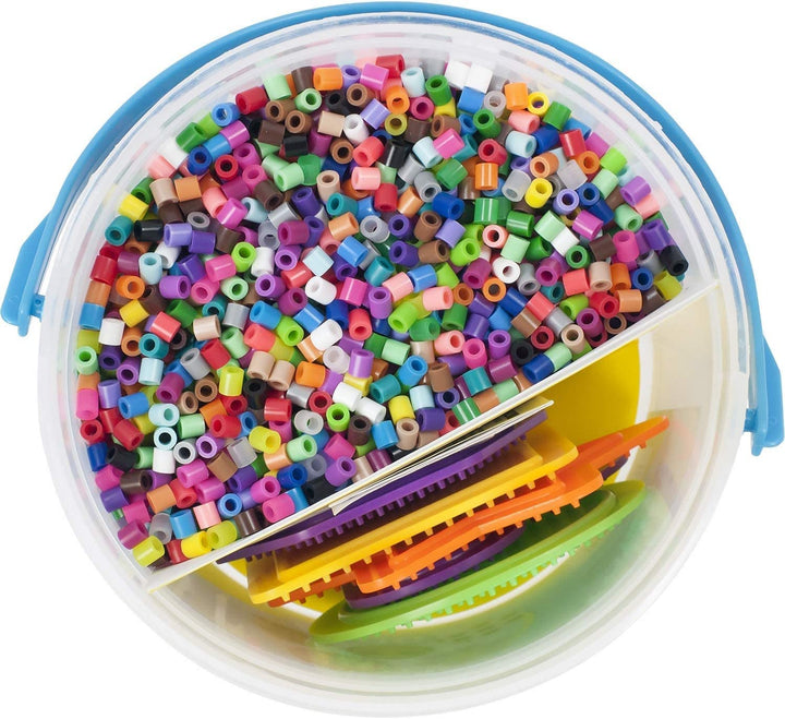 Multi Mix Assorted Fuse Bead Bucket, 6000 pcs