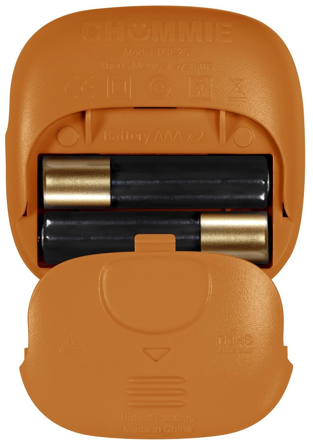 Chummie Elite Bedwetting Alarm with 5 Tones and Vibration, Orange