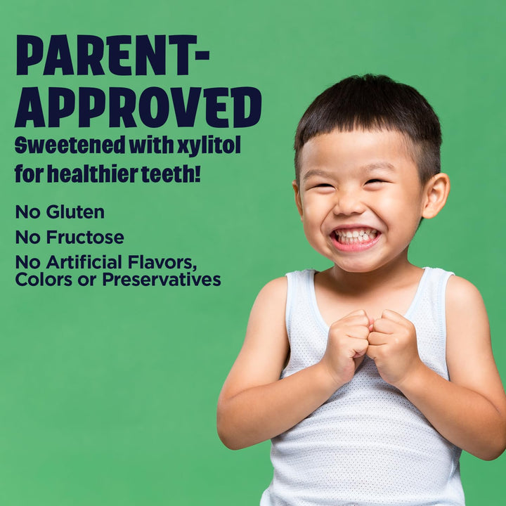 MultiSaurus Kids Chewable Multivitamins, 11 Essential Vitamins and Minerals for Kids, Mixed Berry Flavor, Gluten and Preservative Free, 90 Servings, 90 Dinosaur-Shaped Chewables