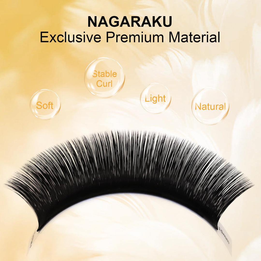 Easy Fan Eyelash Extensions Volume Lash 0.05 D curl 11mm Rapid Blooming Faux Mink Cluster For Beginners Soft Professional Lash Supplies