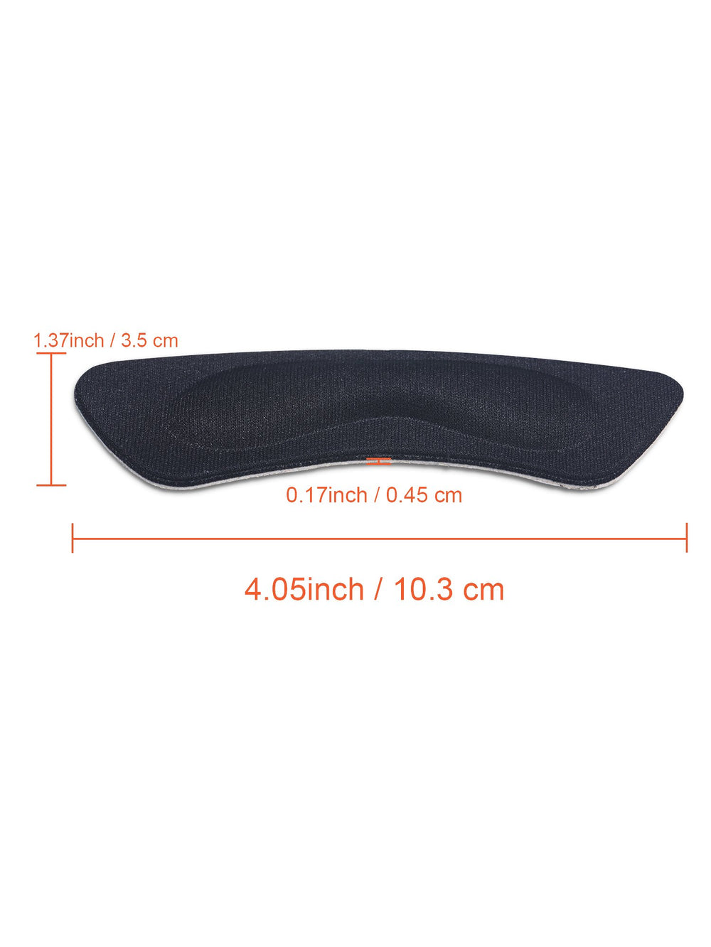6 Pairs Heel Cushion Pads Heel Shoe Grips Liner Self-Adhesive Shoe Insoles Foot Care Protector (Black)
