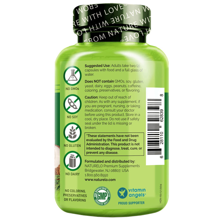 Hair, Skin and Nails Vitamins - 5000 mcg Biotin, Collagen, Natural Vitamin E - Supplement for Healthy Skin, Hair Growth for Women and Men – 60 Capsules