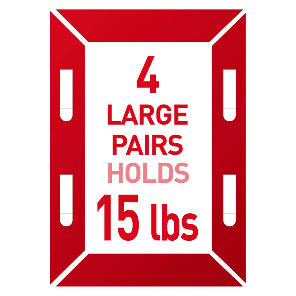 Medium and Large Picture Hanging Strips, Damage Free Hanging Picture Hangers, No Tools Wall Hanging Strips for Living Spaces, White, 4 Medium Pairs and 8 Large Pairs