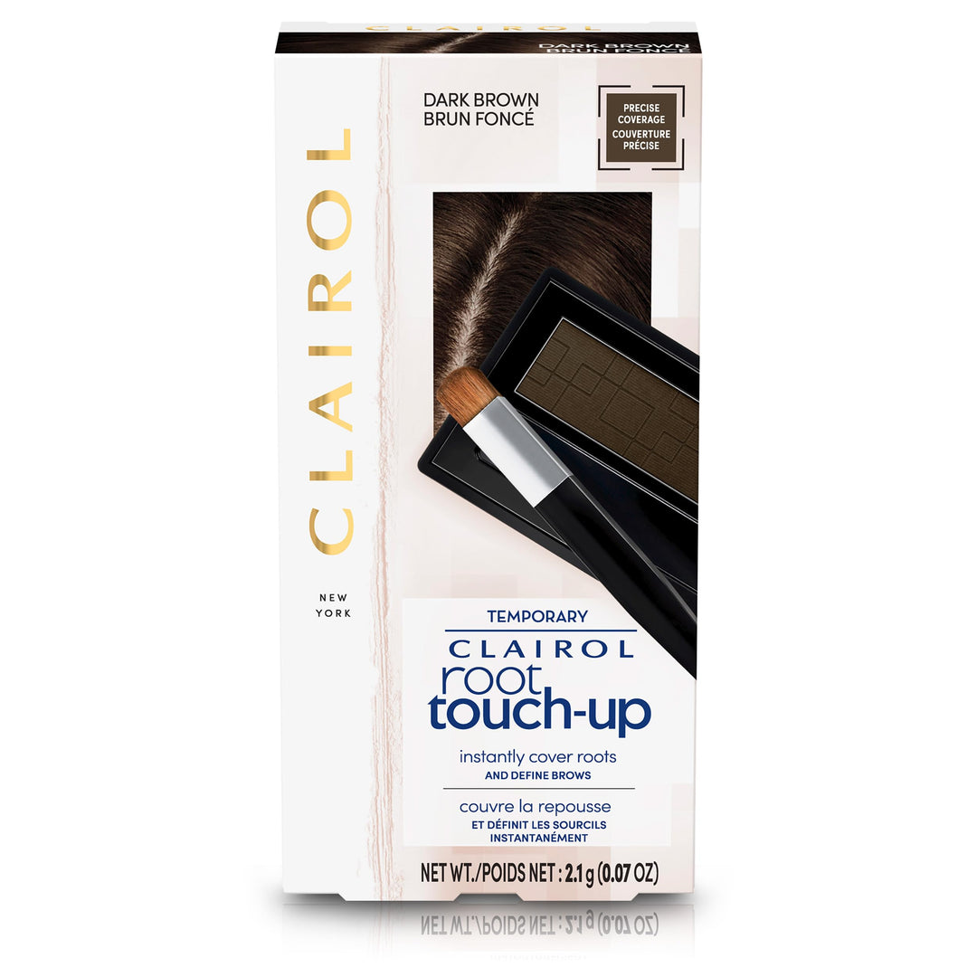 Root Touch-Up Temporary Concealing Powder, Dark Brown Hair Color, 1 Count