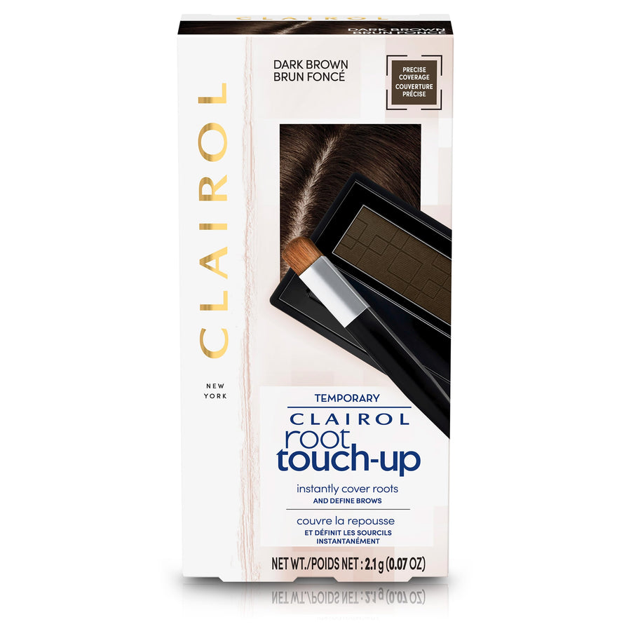 Root Touch-Up Temporary Concealing Powder, Dark Brown Hair Color, 1 Count