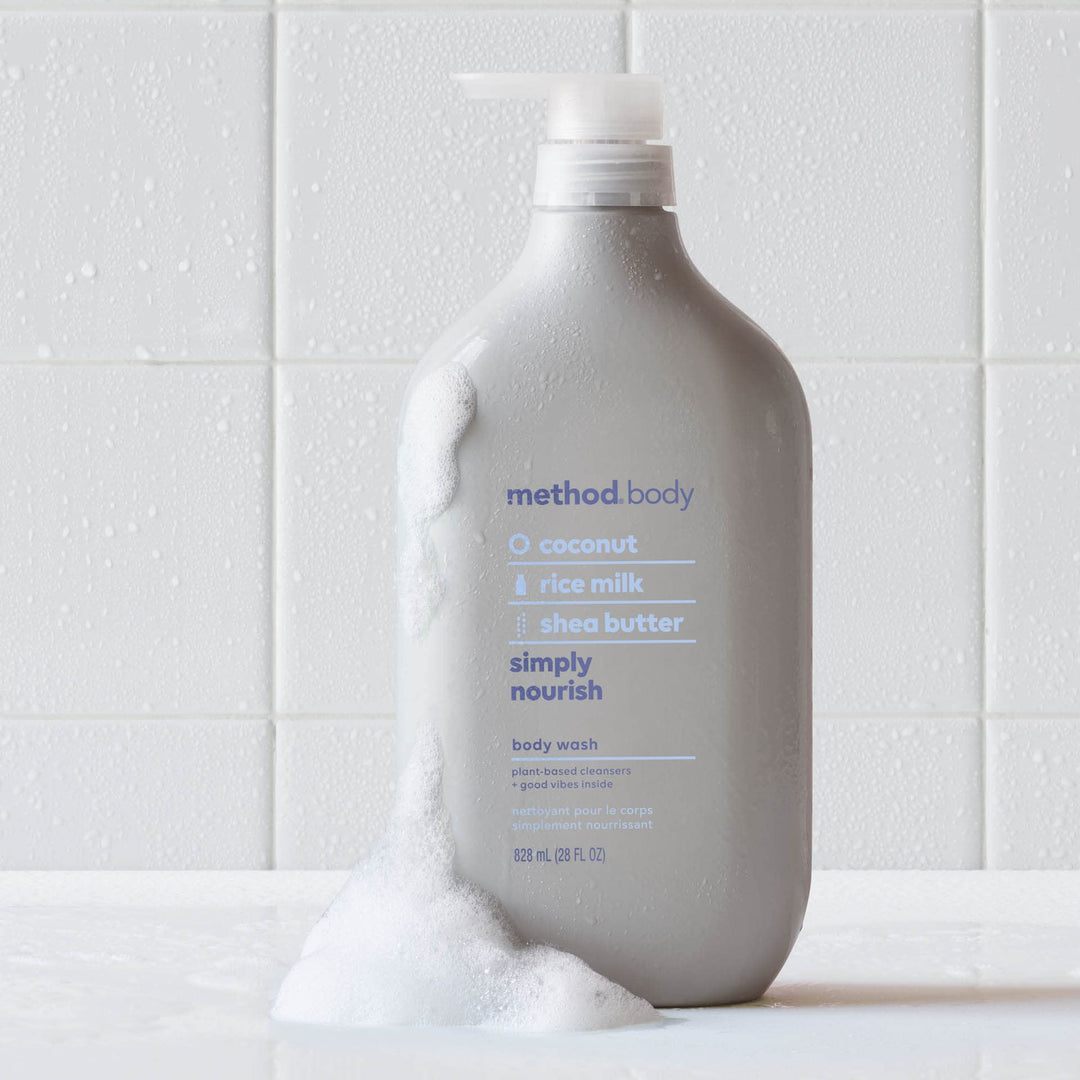 Body Wash, Simply Nourish, Paraben and Phthalate Free, Biodegradable Formula, 28 oz (Pack of 1)