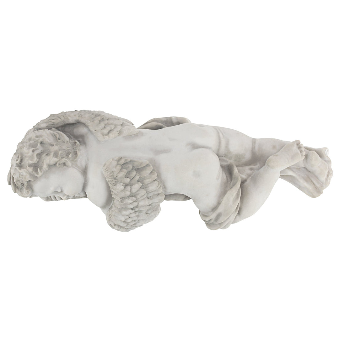 Sleepy Time Baby Angel Napping Shelf Sitter Statue, 13 Inch, Single