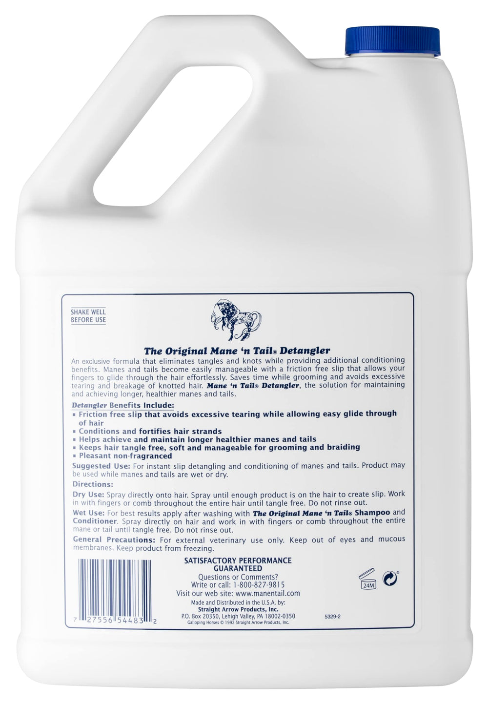 Detangler ElIMINATES TANGLES & KNOTS Refill Gallon