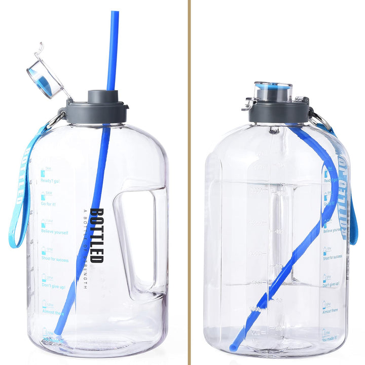 15 inch Extra Long Reusable Silicone Straws, 4-Pack Flexible Straws for Stanley 40 oz Tumbler, 1 Gallon Water Bottles, 128 64 30 oz Jug Cup with Cleaning Brush