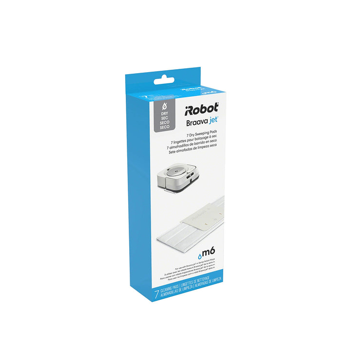 ® Authentic Replacement Parts- Braava Jet® m Series Dry Sweeping Pads, (7-Pack)