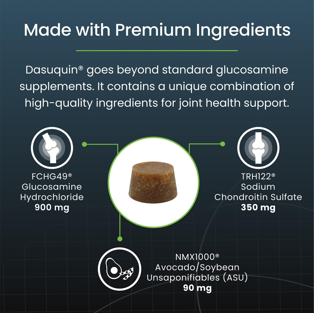 Nutramax Dasuquin for Large Dogs, Joint Health Supplement, Contains Glucosamine for Dogs, Plus Chondroitin, ASU and More, Supports Healthy Joints, Soft Chews, 150 Count