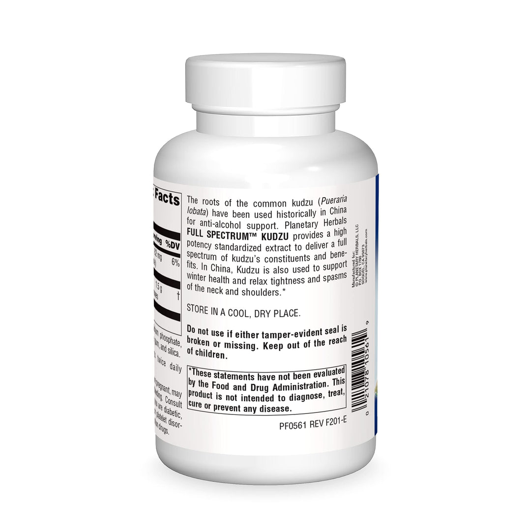 Kudzu 750mg Full Spectrum - 240 Tablets