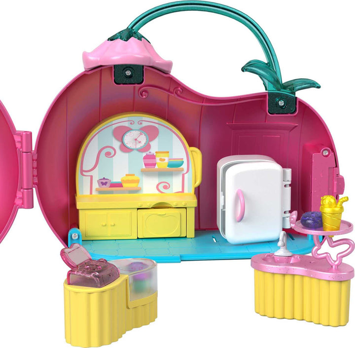 Butterbeans Café Preschool Toy, On-The-Go Café Playset with Fairy Figure & 20 Accessories for Pretend Play Kids Ages 3+ Years