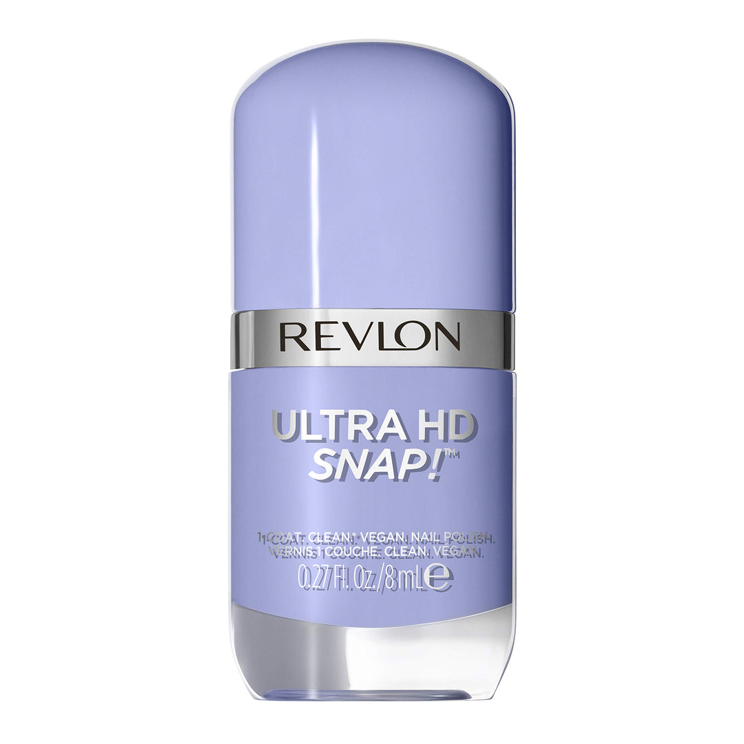 Ultra HD Snap Nail Colors, Natural Rich Glossy Nail Polish, 100% Vegan Formula, No Base and Top Coat Needed, 016 Get Real, 0.27 fl. Oz.