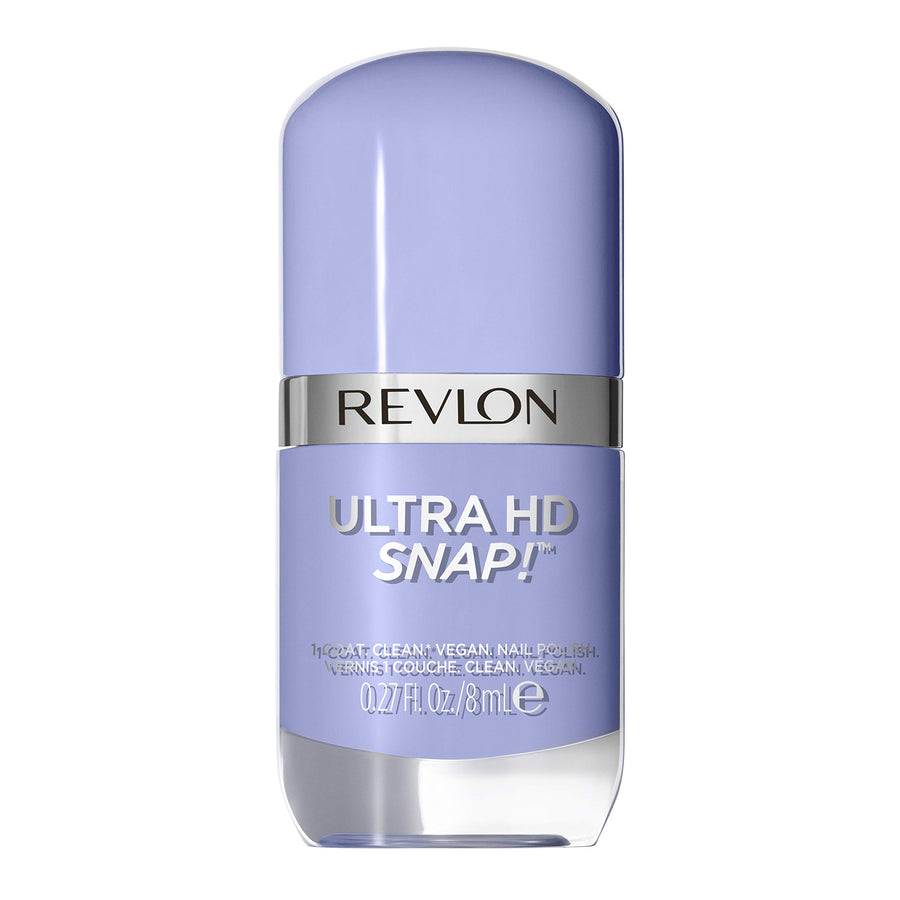 Ultra HD Snap Nail Colors, Natural Rich Glossy Nail Polish, 100% Vegan Formula, No Base and Top Coat Needed, 016 Get Real, 0.27 fl. Oz.