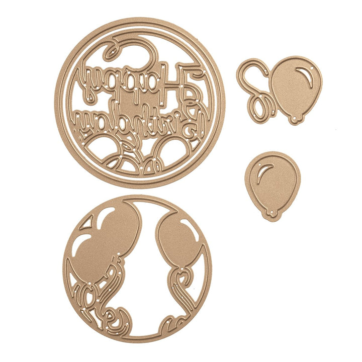 Shapeabilities Layered Happy Birthday Etched/Wafer Thin Die
