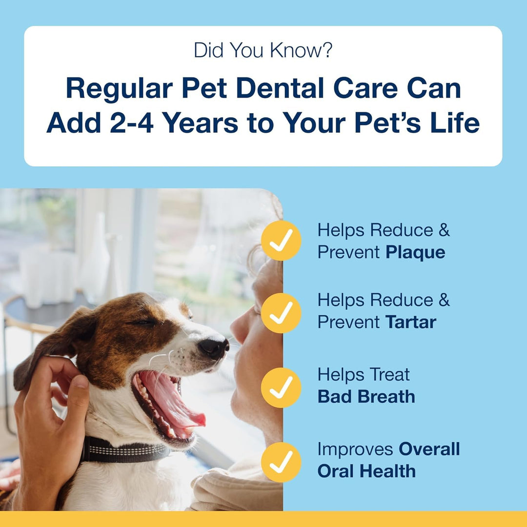 Powder for Pets - Cat & Dog Breath Freshener - Plaque & Tartar Remover for Pet Oral Care - 180g